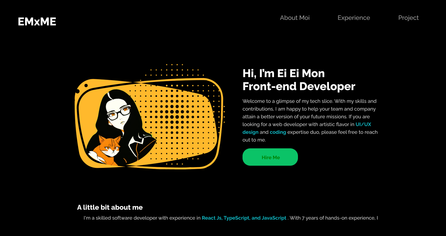 eimon-projects-EMxMe: Portfolio